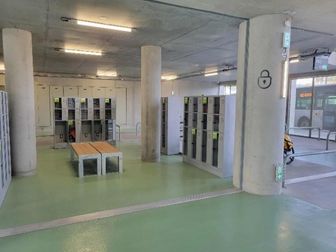 Image9 Services velo du PEM de Nantes Metropole casier