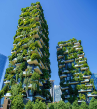 Bosco Verticale. Milan. Italie 191x213