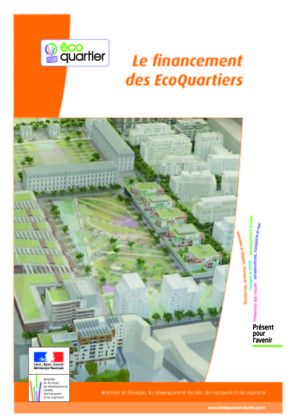 Rapport financement EcoQuartiers