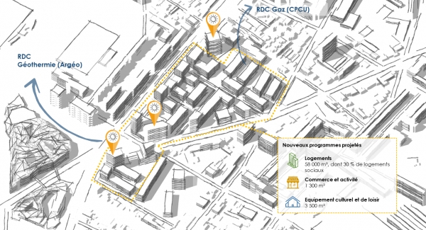 Ville du Kremlin-Bicêtre (94) - Etude de faisabilité d’approvisionnement en énergies renouvelables du secteur de l’entrée de ville sud-ouest