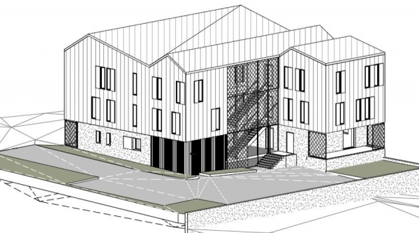 ECHALAS (69) MOE Bâtiment collectif de 12 logements dans un EcoQuartier