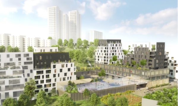 Construction d’un Groupe Scolaire et de 150 logements à Rosny-Sous-Bois (93)