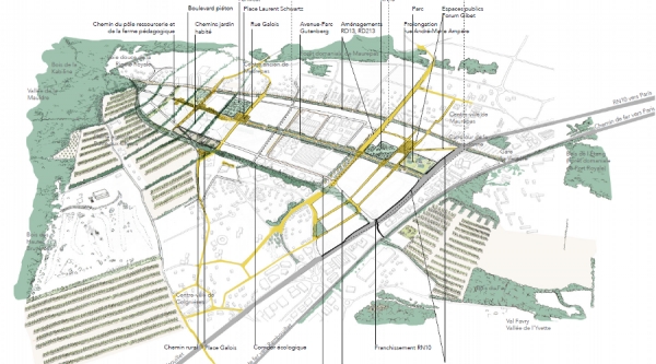 Requalification du secteur Pariwest à Saint-Quentin-en-Yvelines (78)