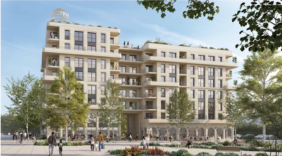 Logements Le Septième Art, Lot L - vue d'ensemble